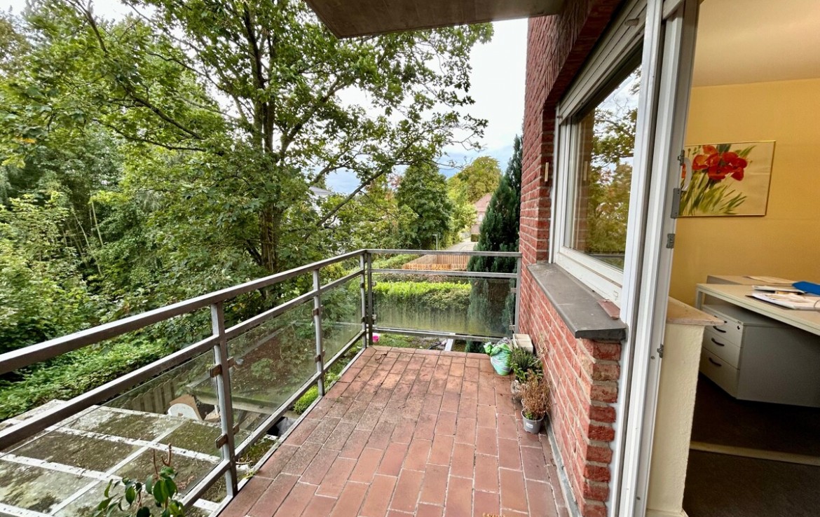 Ausblick Balkon