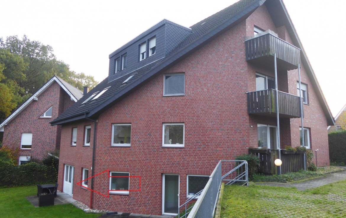 Souterrainwohnung mit Terrasse und Garten! - Foto 5