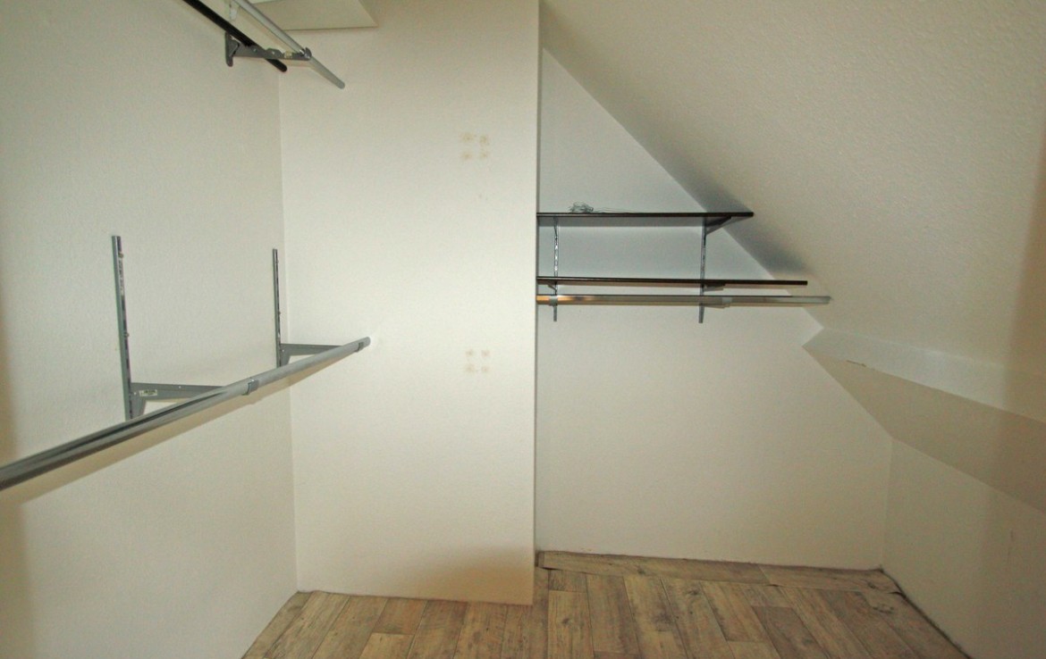 Ankleide im Dachgeschoss