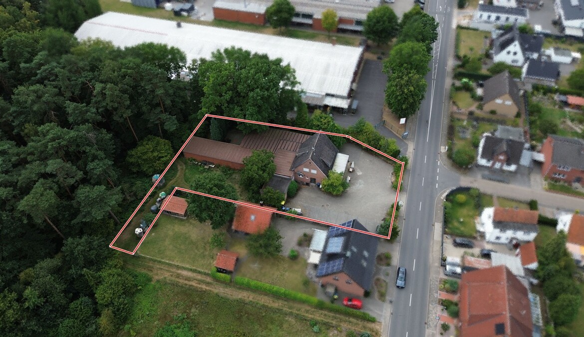 Grundstücksmarkierung