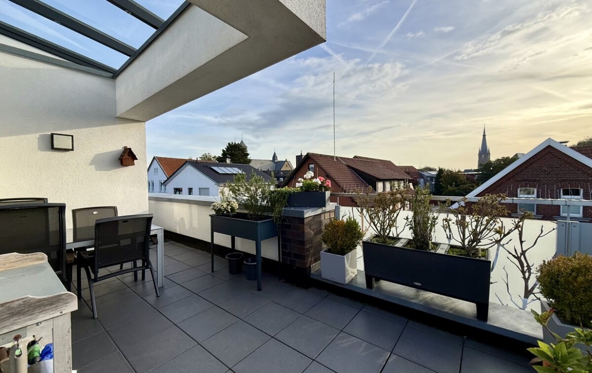 Dachterrasse Ansicht I