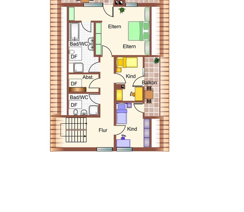 Grundriss Dachgeschoss