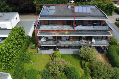 Aufsicht Dachterrasse