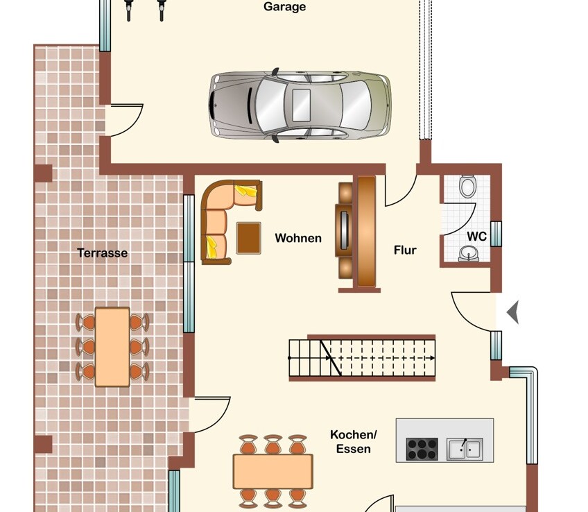 Grundriss EG