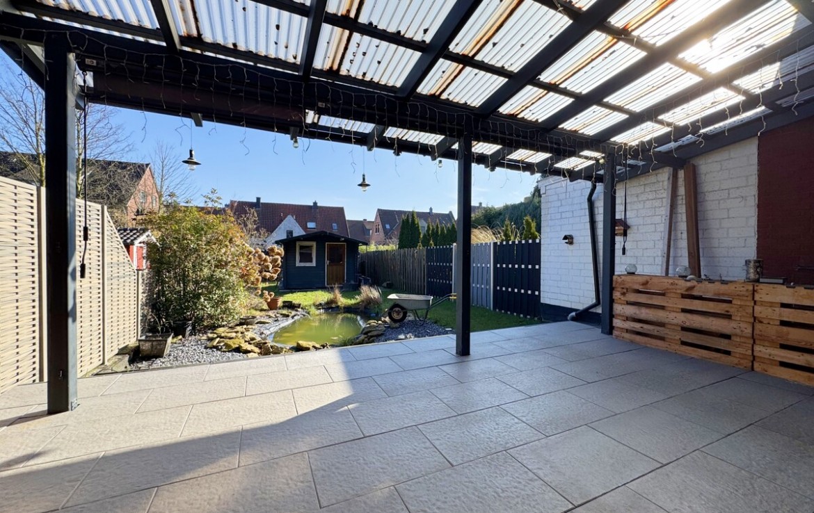 Überdachte Terrasse