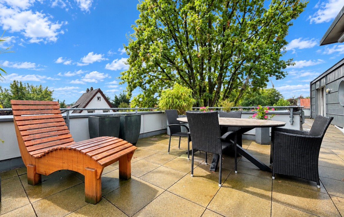 Dachterrasse Ansicht I
